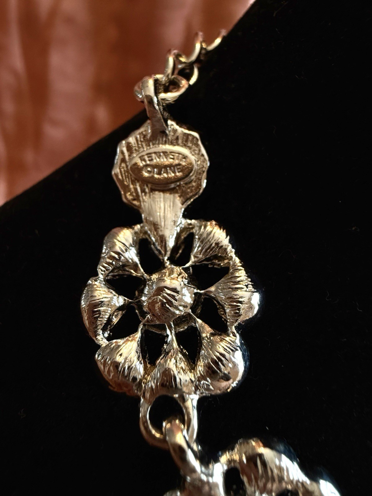 KJL Let Them Eat Cake Full Necklace Marie Antoinette Liz Taylor Kenneth Jay Lane