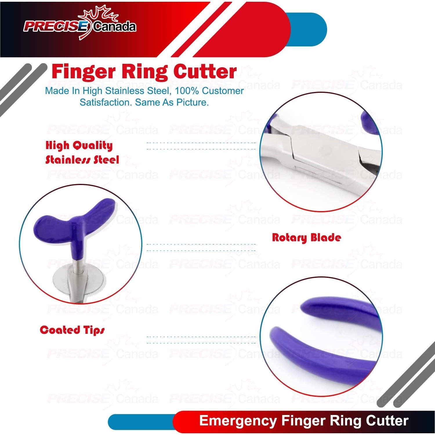PVC Finger Ring Band Removing Emergency First Aid Tool Sawing Cutter Pliers New