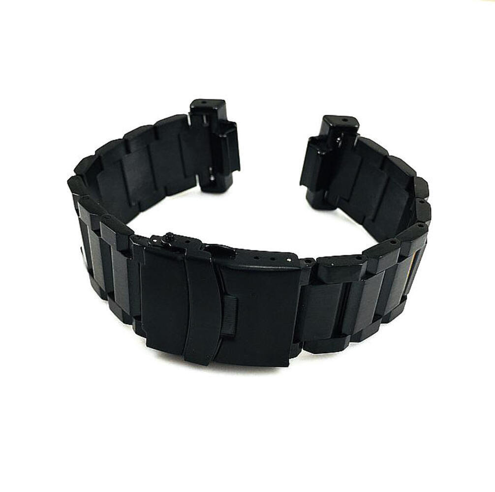 Black Metal Replacement Band Fits Casio G-Shock Watch G-100 G-101 G200 #5002