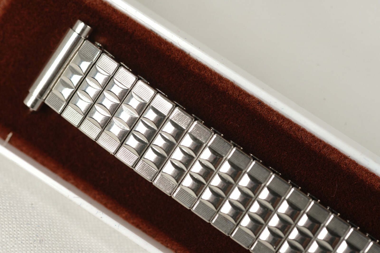 JB Champion Prest-o-Flex Expansion Watch Bracelet Stainless Steel 14mm-11mm Ends