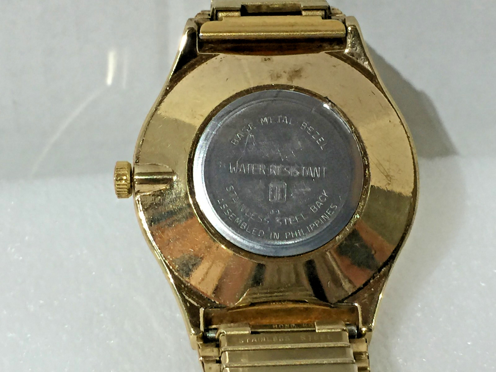 Vintage Timex Marlin Men’s Gold Tone Mechanical Wrist Watch With Date Working!