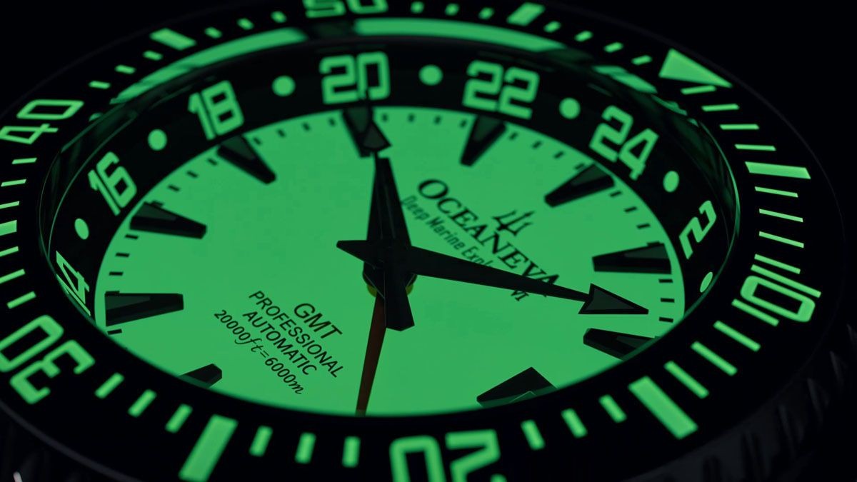 Oceaneva Deep Marine Explorer VI 6000m Titanium X1 Automatic Watch