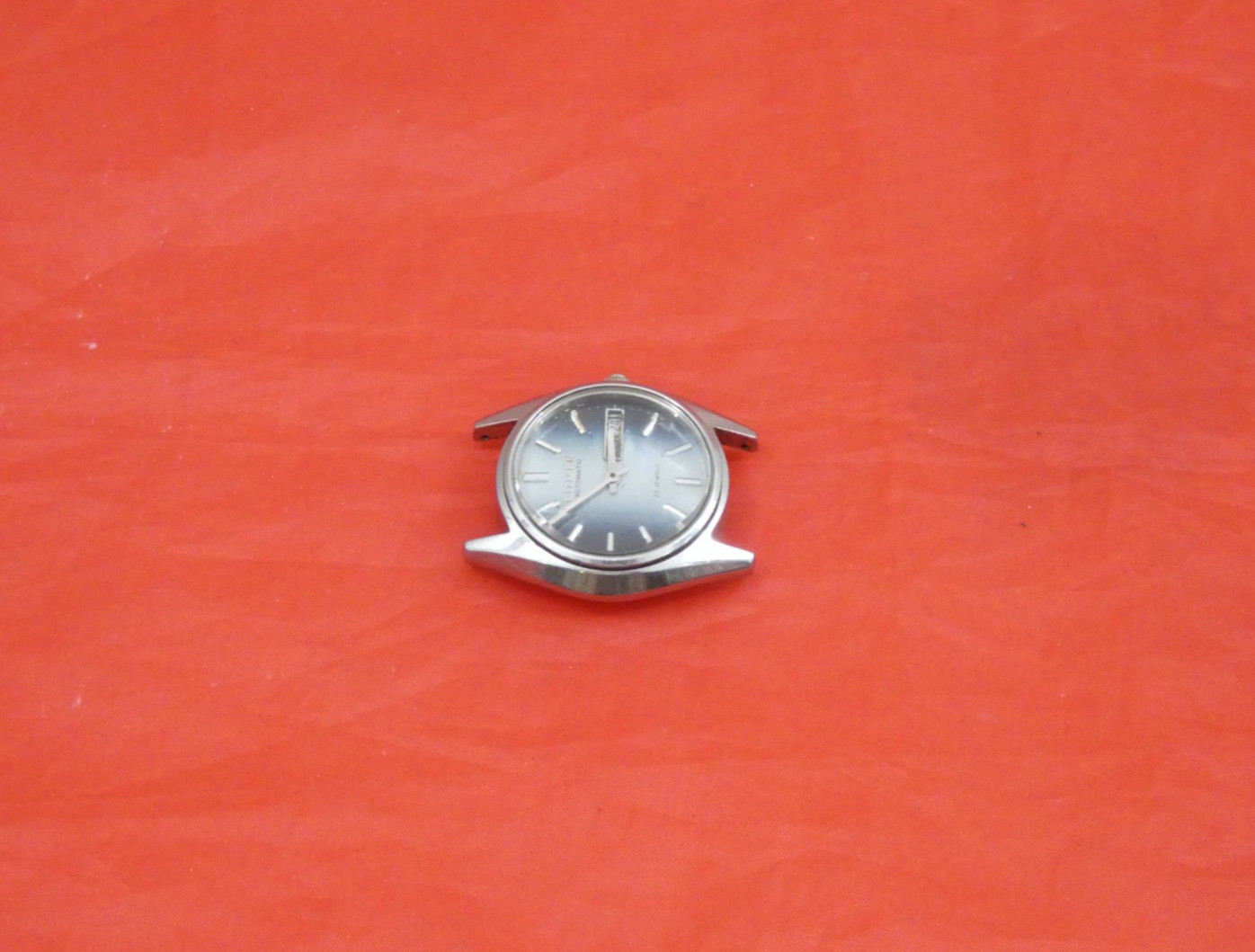 VINTAGE CITIZEN AUTOMATIC WATCH faceted crystal 6501 / 61-0593