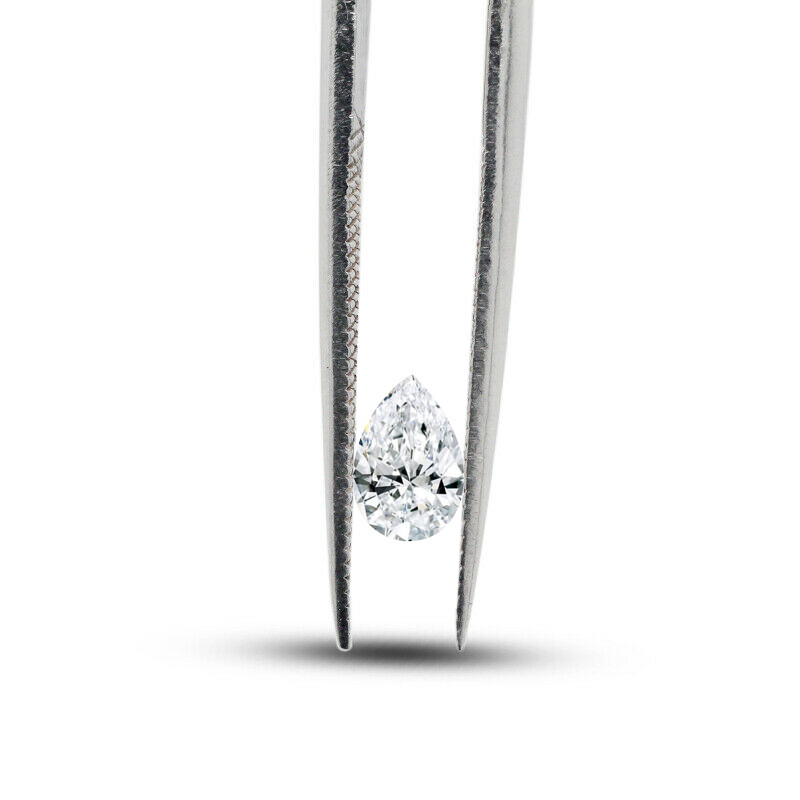 Loose Natural Pear Cut Diamond 1/7 To 1.00 CTW (IGI Certified 0.50 Ctw & up)