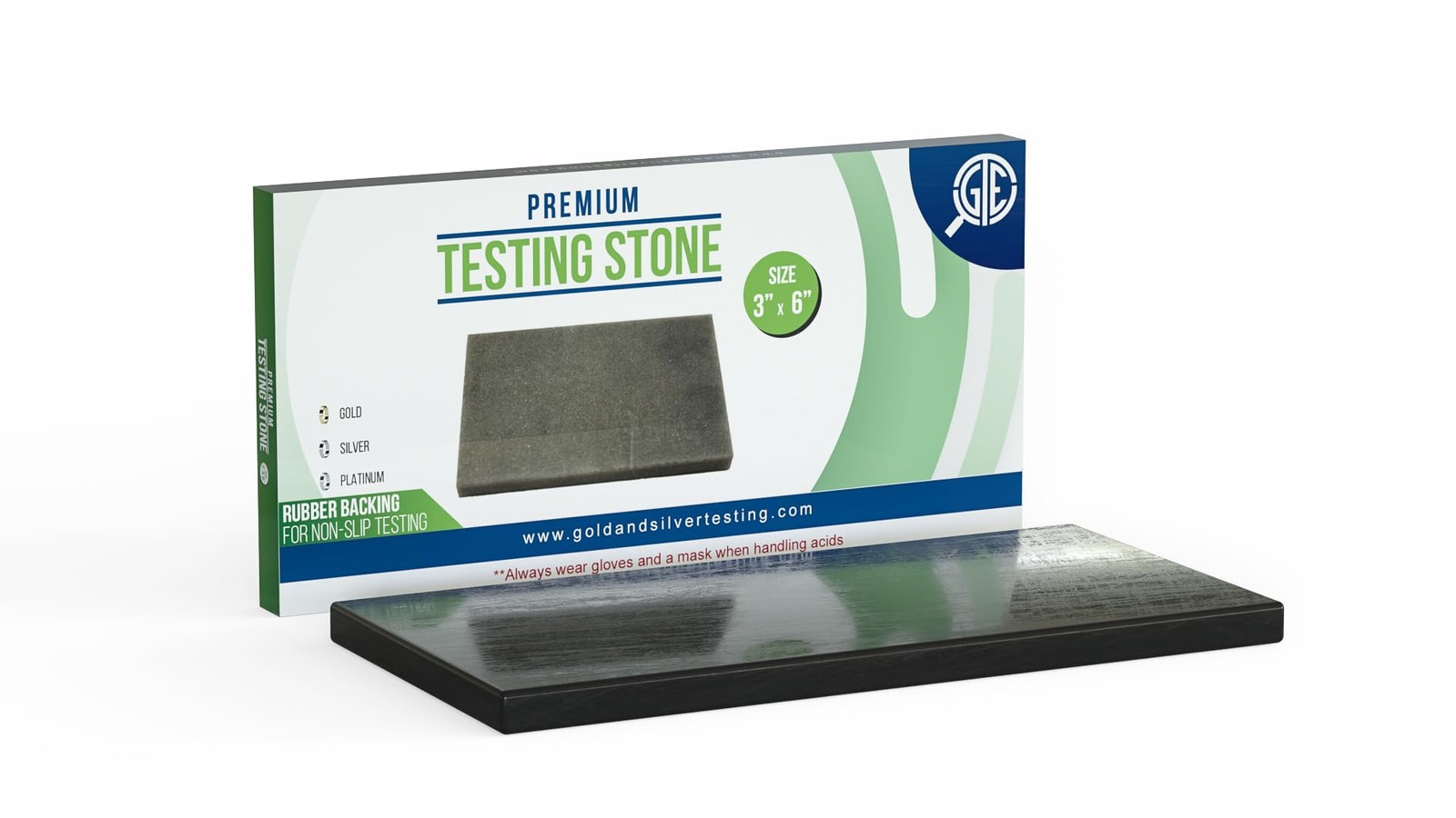 Testing Stone for Gold, Precious Metal Test Acid Silver Jewelry Tester Scratc…