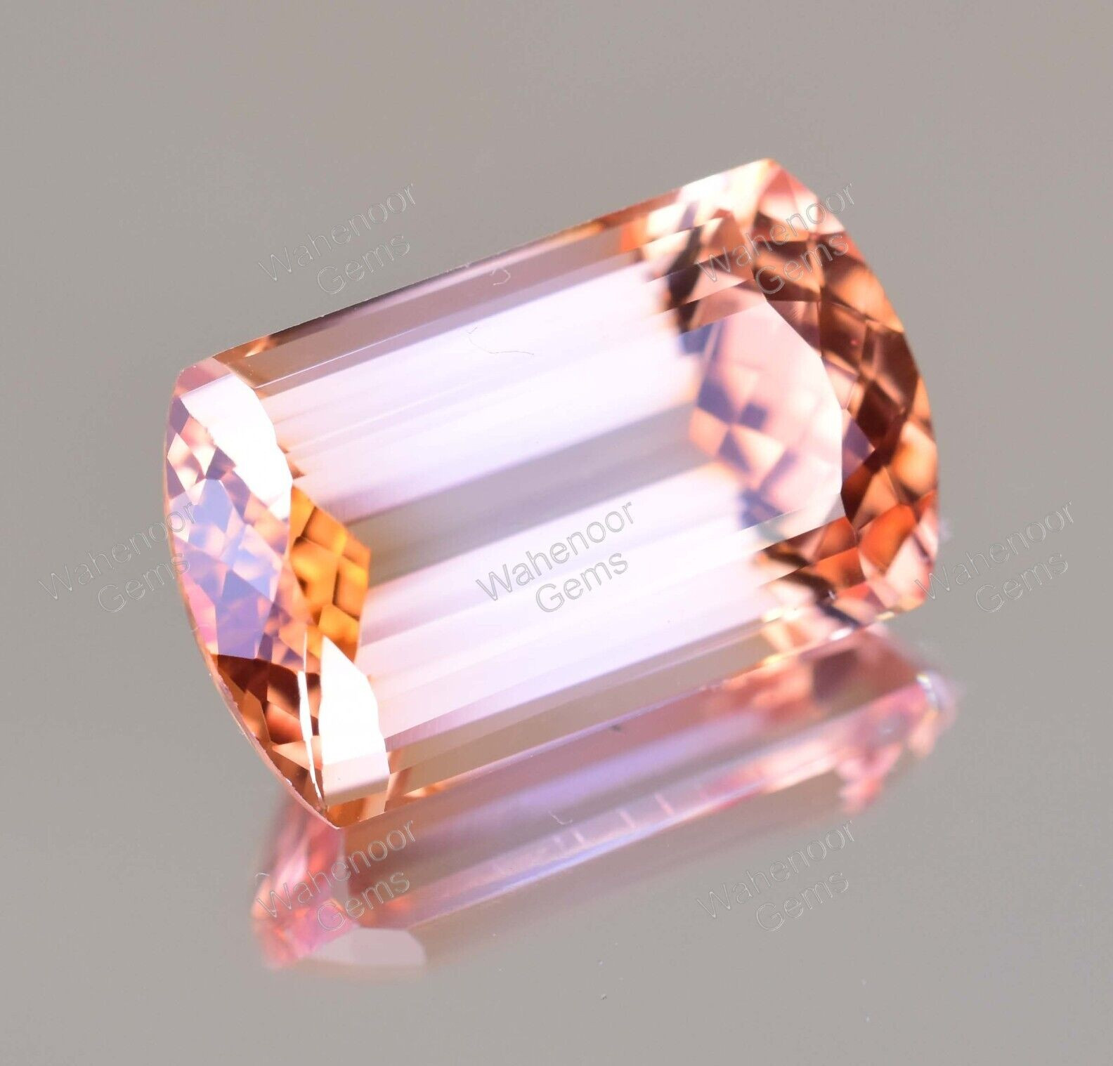 Natural imperial Topaz 17.30 Ct Fancy Stunning FLAWLESS AGL Certified Gemstone