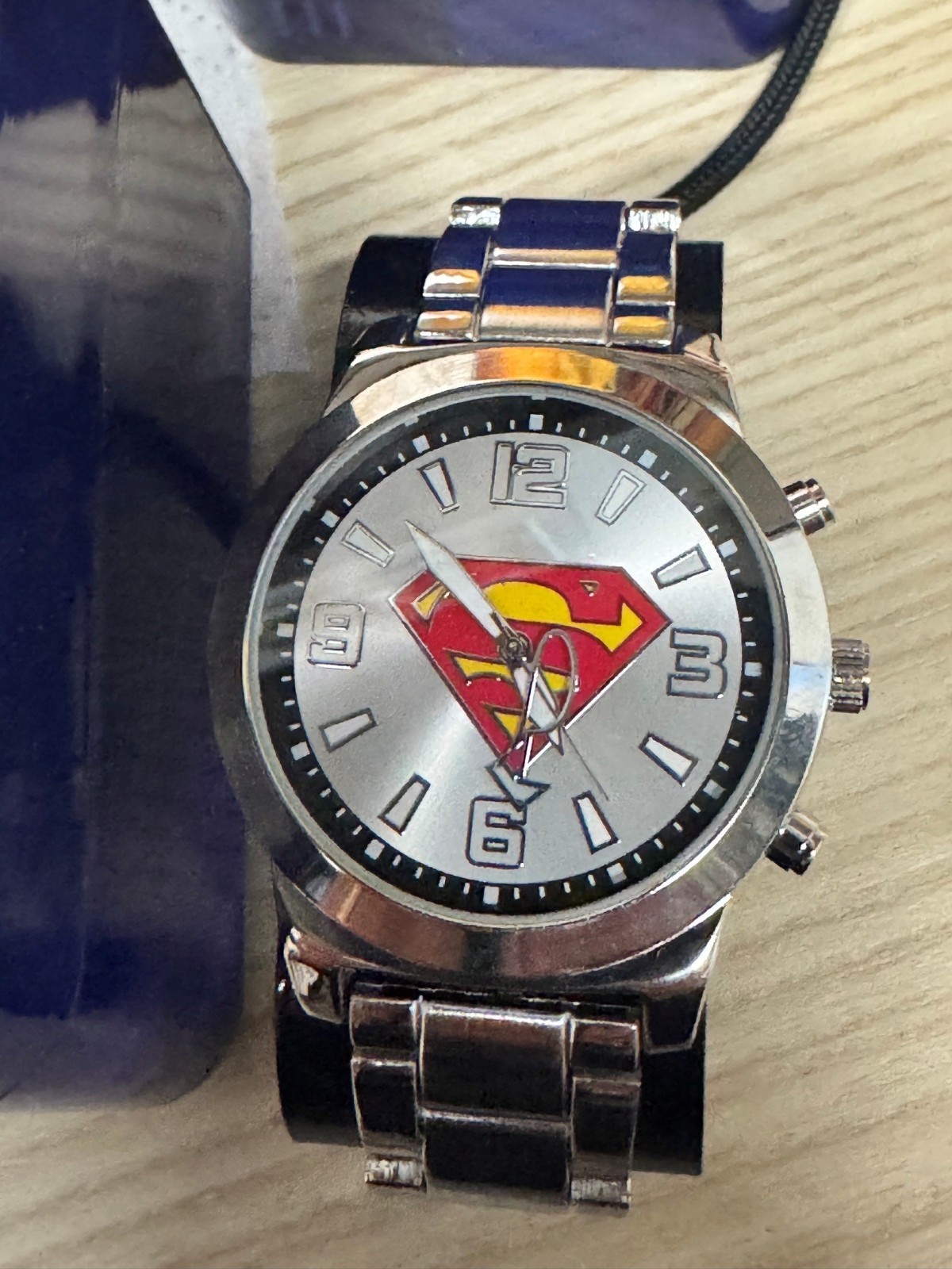 Superman (DC Comics) Watch by Accutime 47 mm