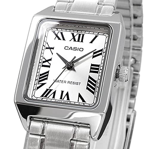 CASIO LTP-V007D-7B Women’s Quartz Watch Silver Metal Made in Japan Age+15