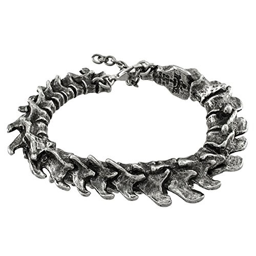 Vertebrae Style Bracelet – Alchemy Gothic Pewter Bone Jewelry