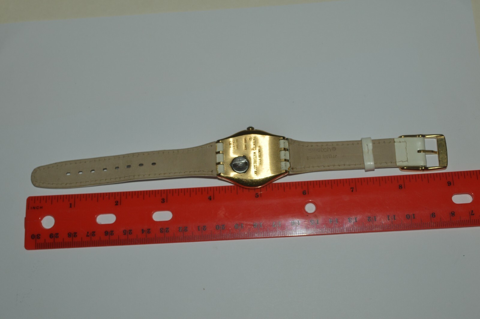 Swatch IRONY Medium Watch YLG109 MALAKO 1998 Swiss Ladies Stainless Steel 33 mm