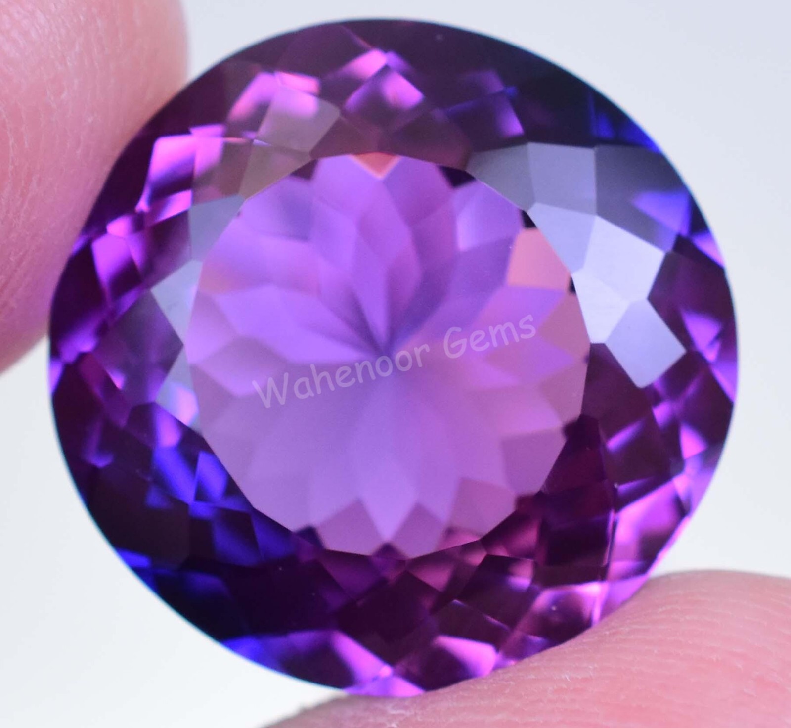 Natural 25.20 Ct Boysenberry Sapphire AGL Certified Fabulous Loose Gemstone