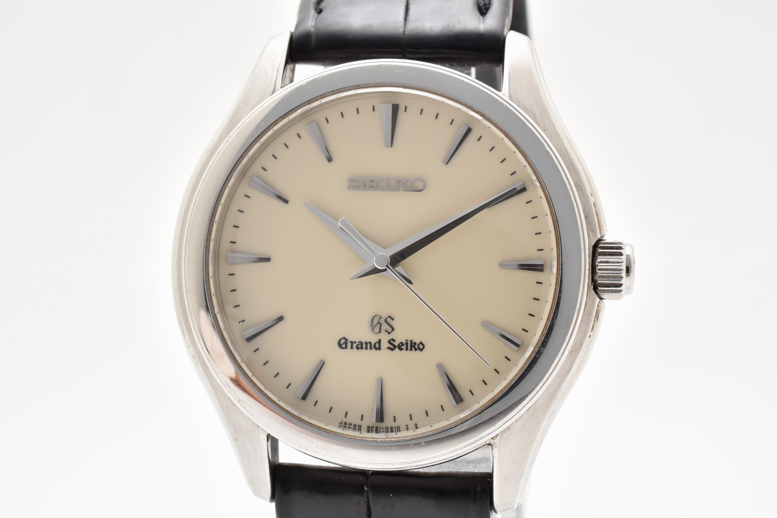 SEIKO Grand Seiko 9F61-0A10 Quartz Ivory Dial Men’s Watch Authentic Japan