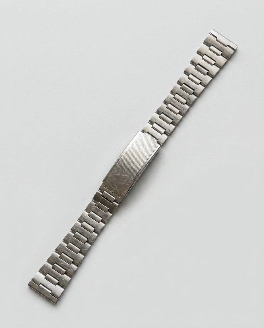 Bracelet de montre vintage en acier inoxydable
