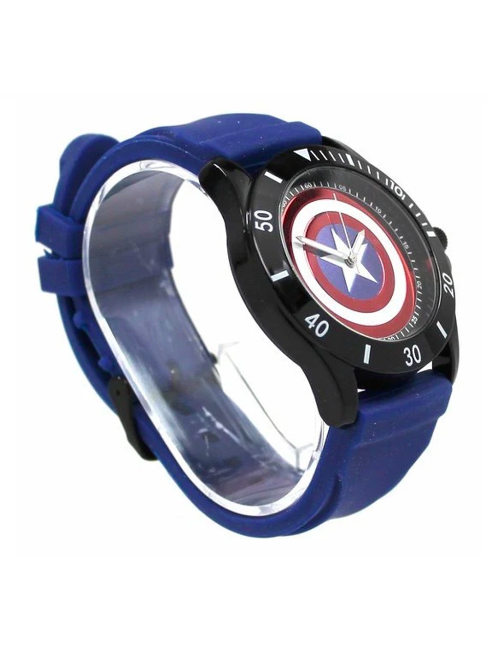 Captain America Shield Stainless Steel Watch Superhero Watches Marvel New