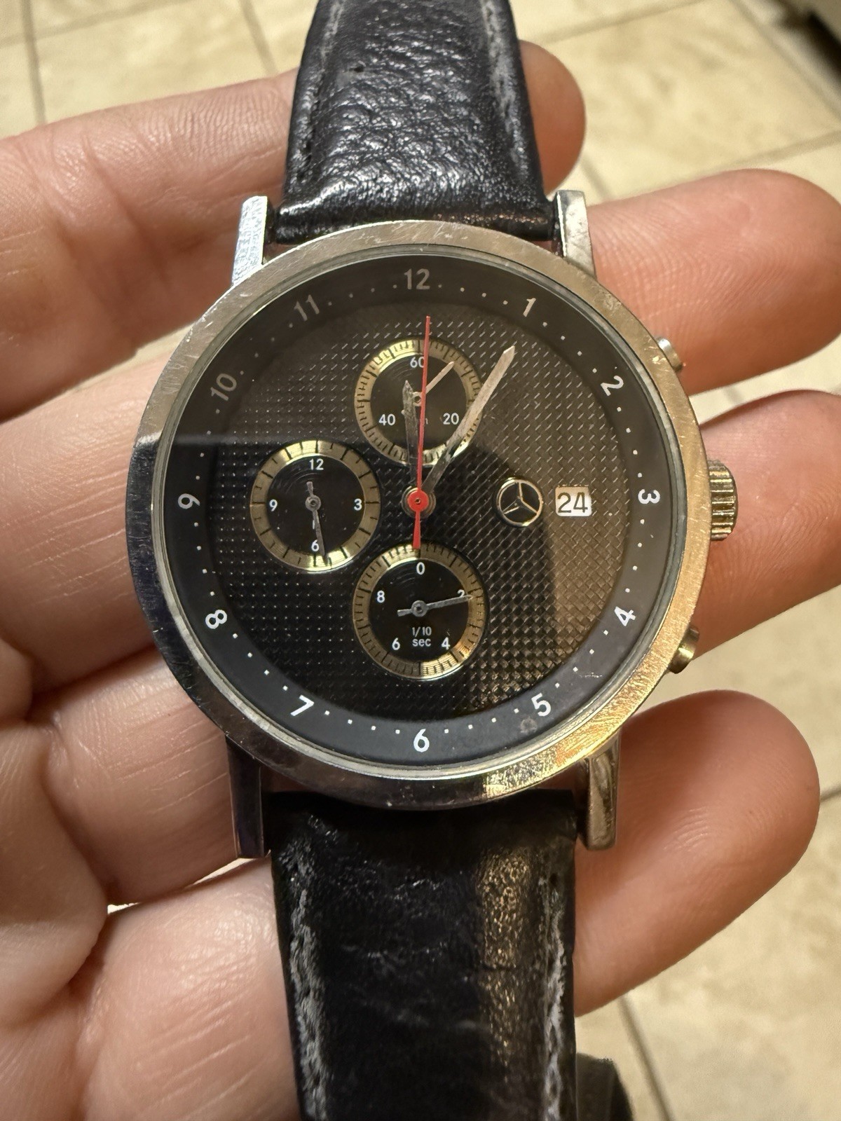 Mercedes Benz AMG DTM Motorsport Racing Sport Car Accessory Chronograph Watch