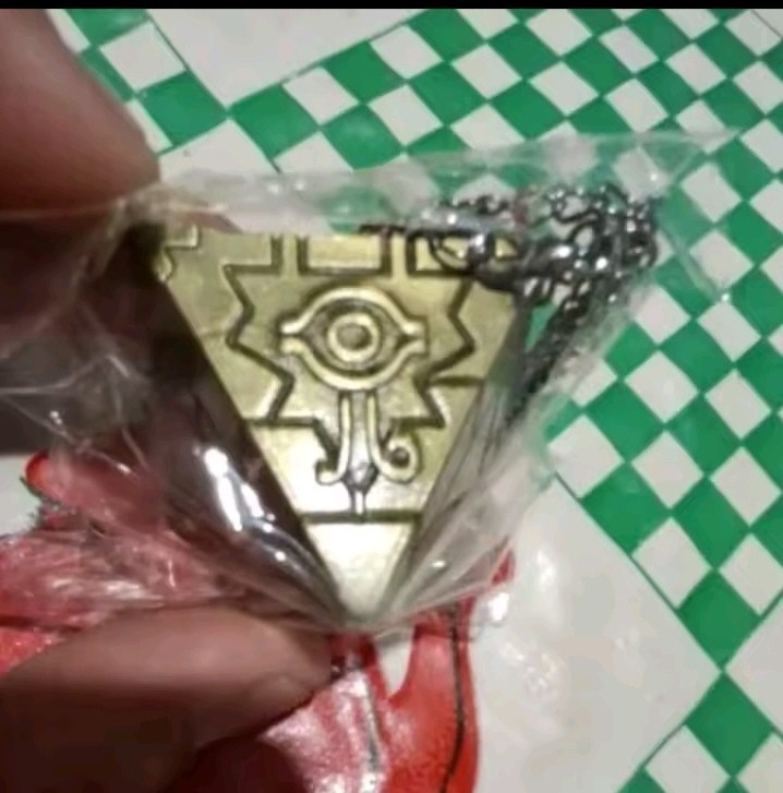 Millennium Puzzle Pyramid Pendant Necklace Anime Metal Chain Cosplay Gift YGO