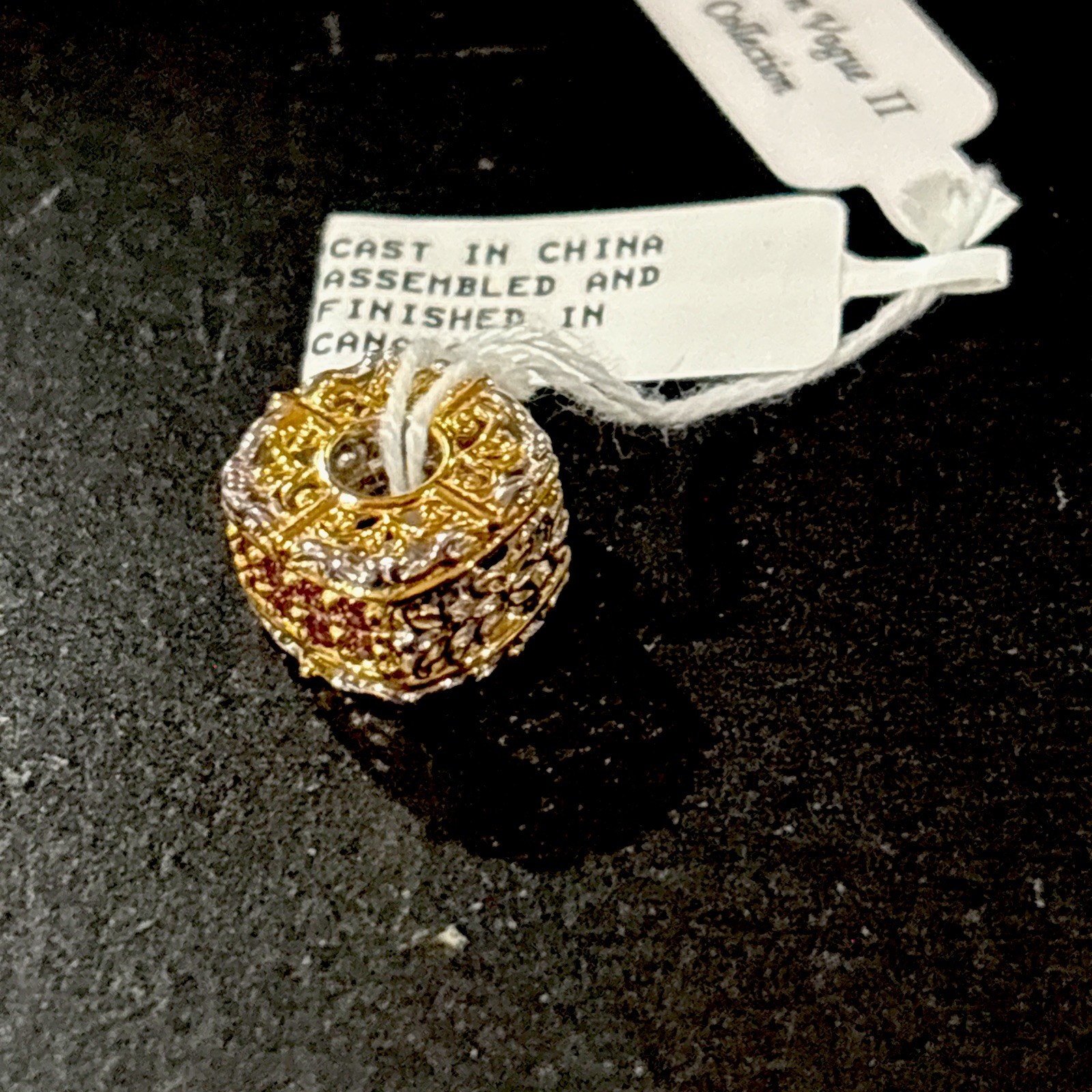 Sterling Silver Palladium Gold Vermeil Raspberry Sapphire Charm Valitutti New