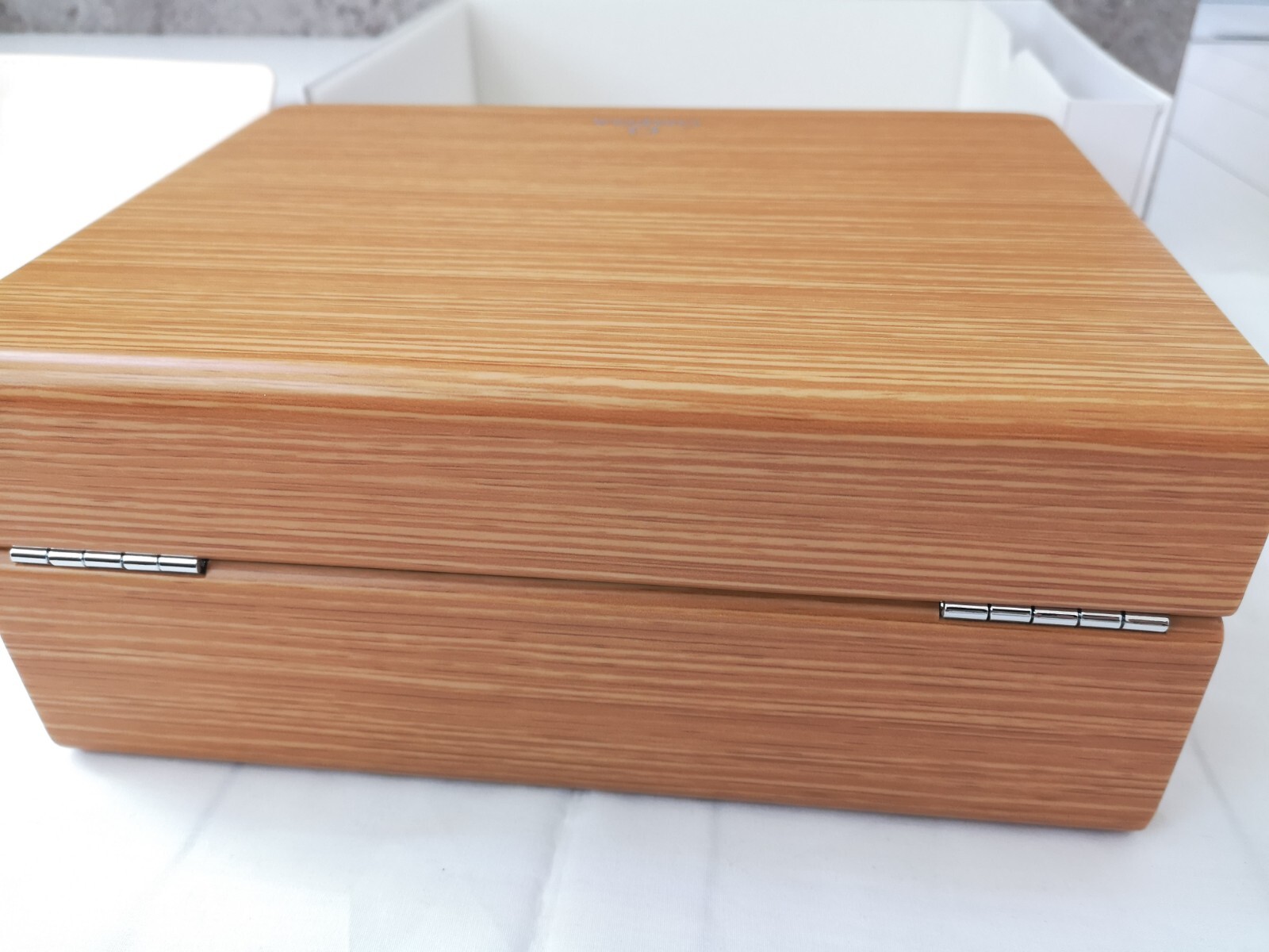 Omega Authentic Wooden Watch Box With Travel Red Cube Box Latest Model New