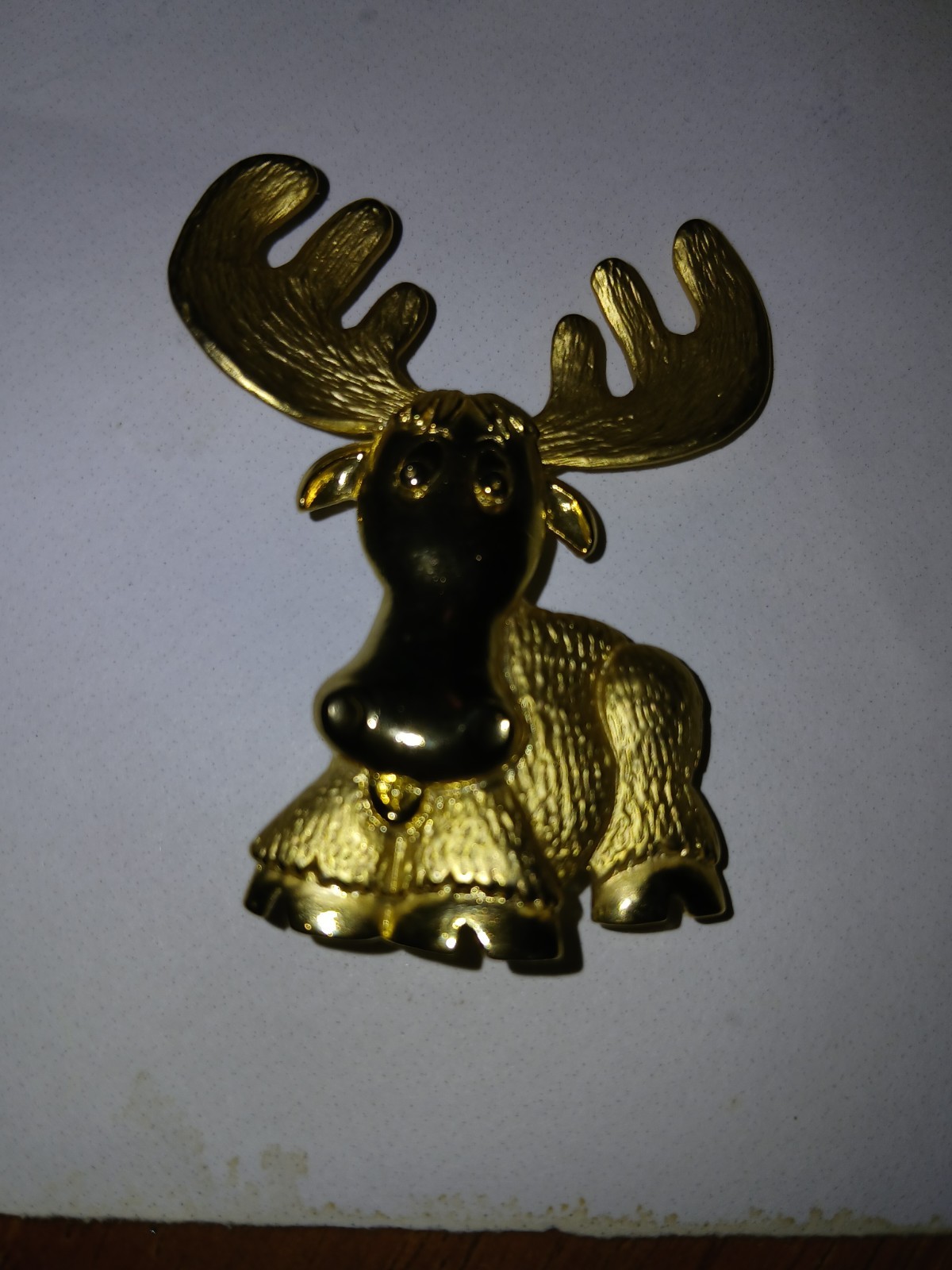 Moose broach vintage joannette jewelry JJ golton one tone moose pin brooch…