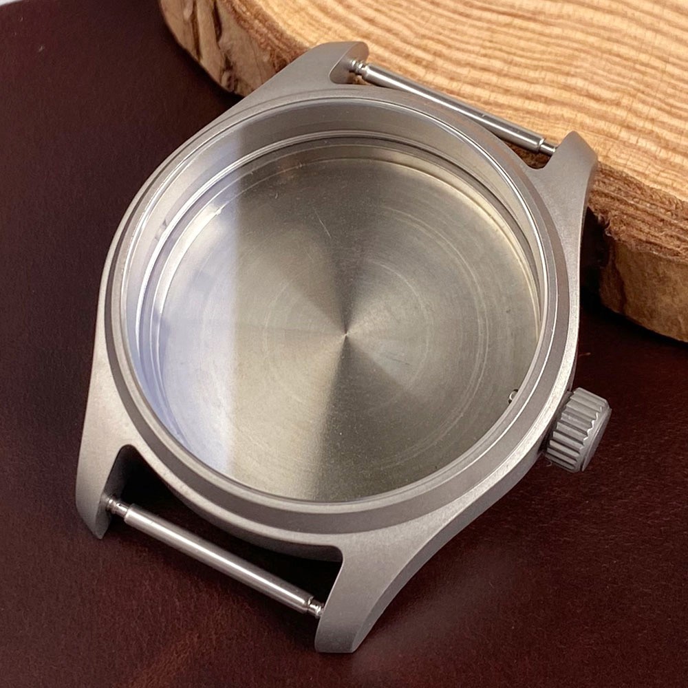 200M Dive Titanium 36mm 39mm Pilot Watch Case Sapphire Fit NH34 NH35 Miyota PT