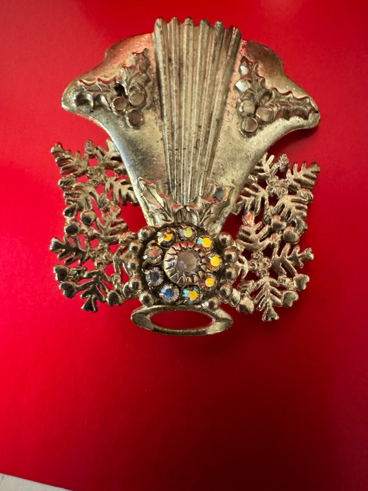 Vintage Jane Davis Limited Edition Signed Angel Brooch Pin