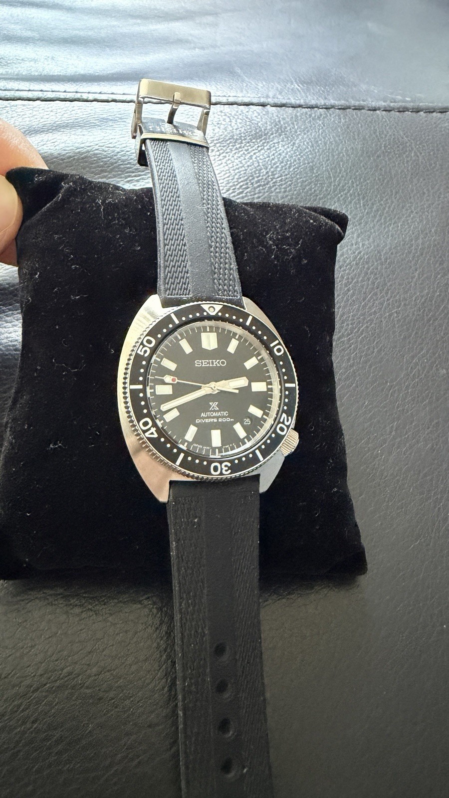 Seiko Prospex Men’s Black Watch – SPB317J1
