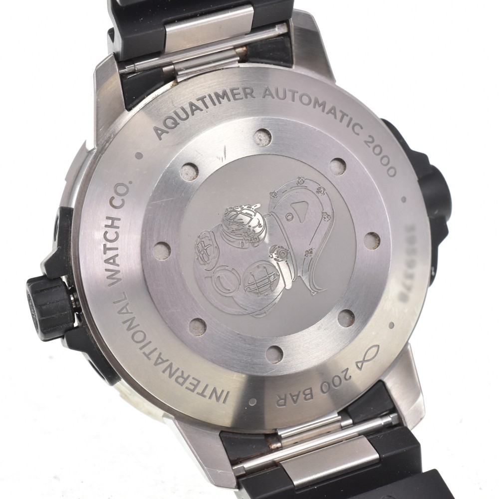 with paper IWC SCHAFFHAUSEN Aqua timer 2000 IW358002 Automatic Men’s D#147053