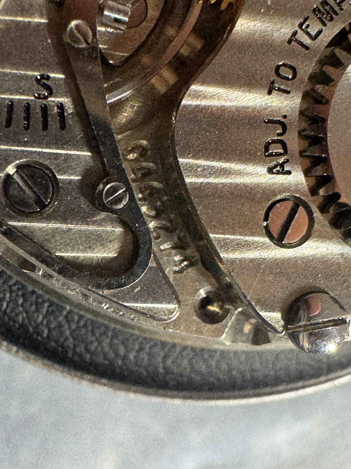 Hamilton 16S Model 992B Movement w/ 24 Hour Canadian Dial -RUNS- Railroad Grade