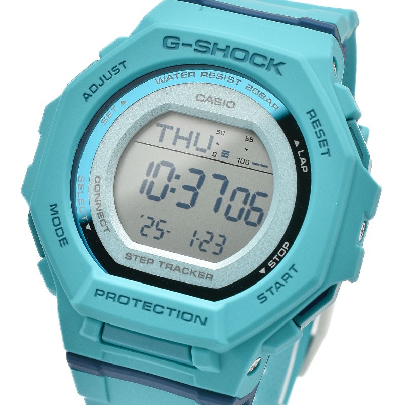 CASIO G-SHOCK GMD-B300SC-2JF Step Tracker Bluetooth Digital Watch Turquoise