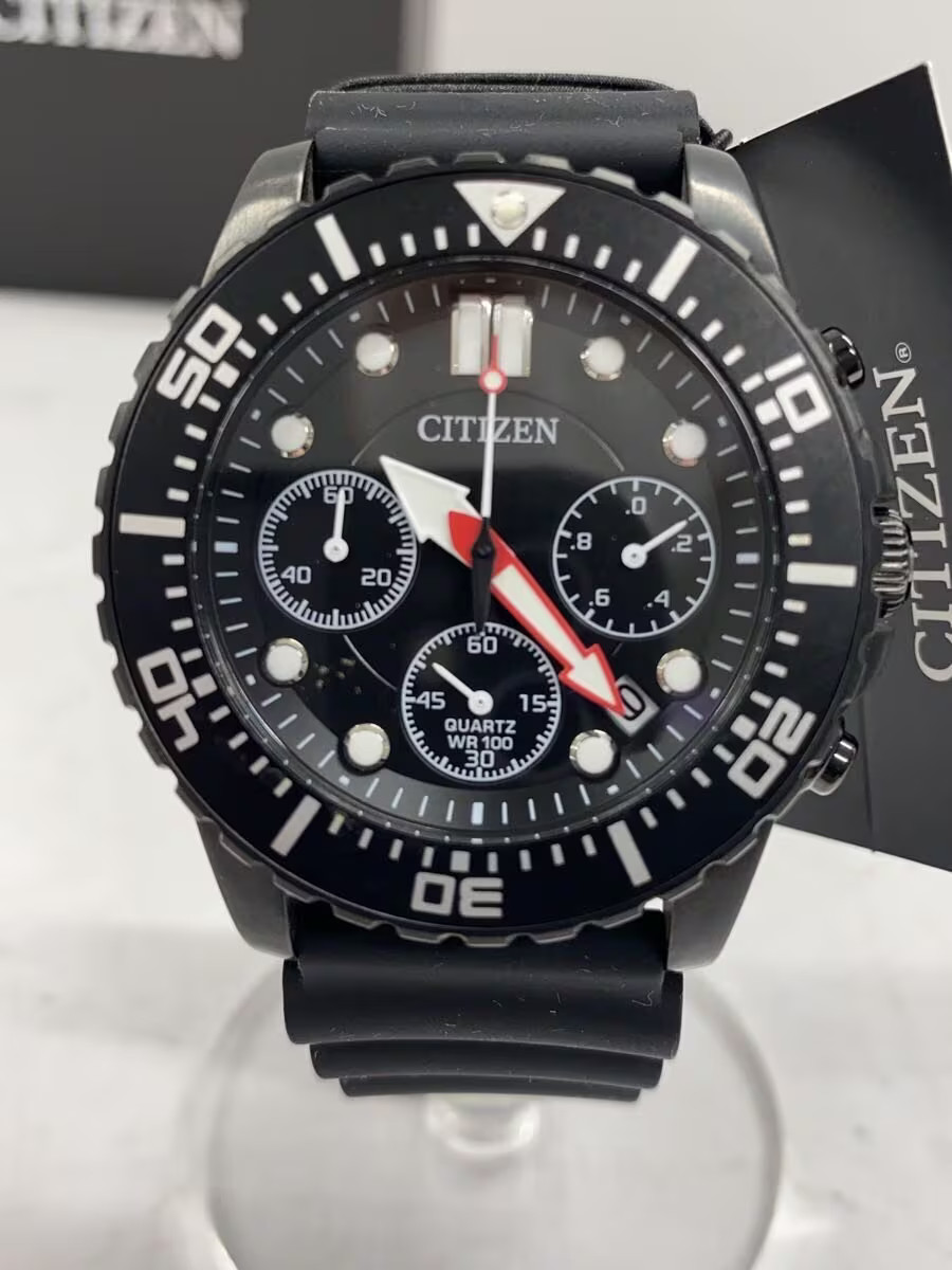 CITIZEN Diver Face Chronograph Quartz Watch AI5005 13E 6520 S124735