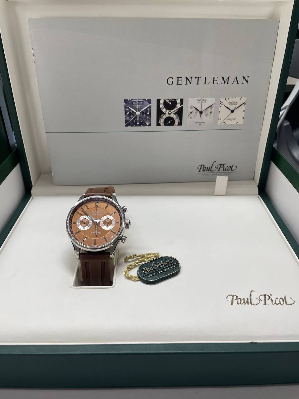 Paul Picot Gentleman 42 Chronograph 4109/1 Brown