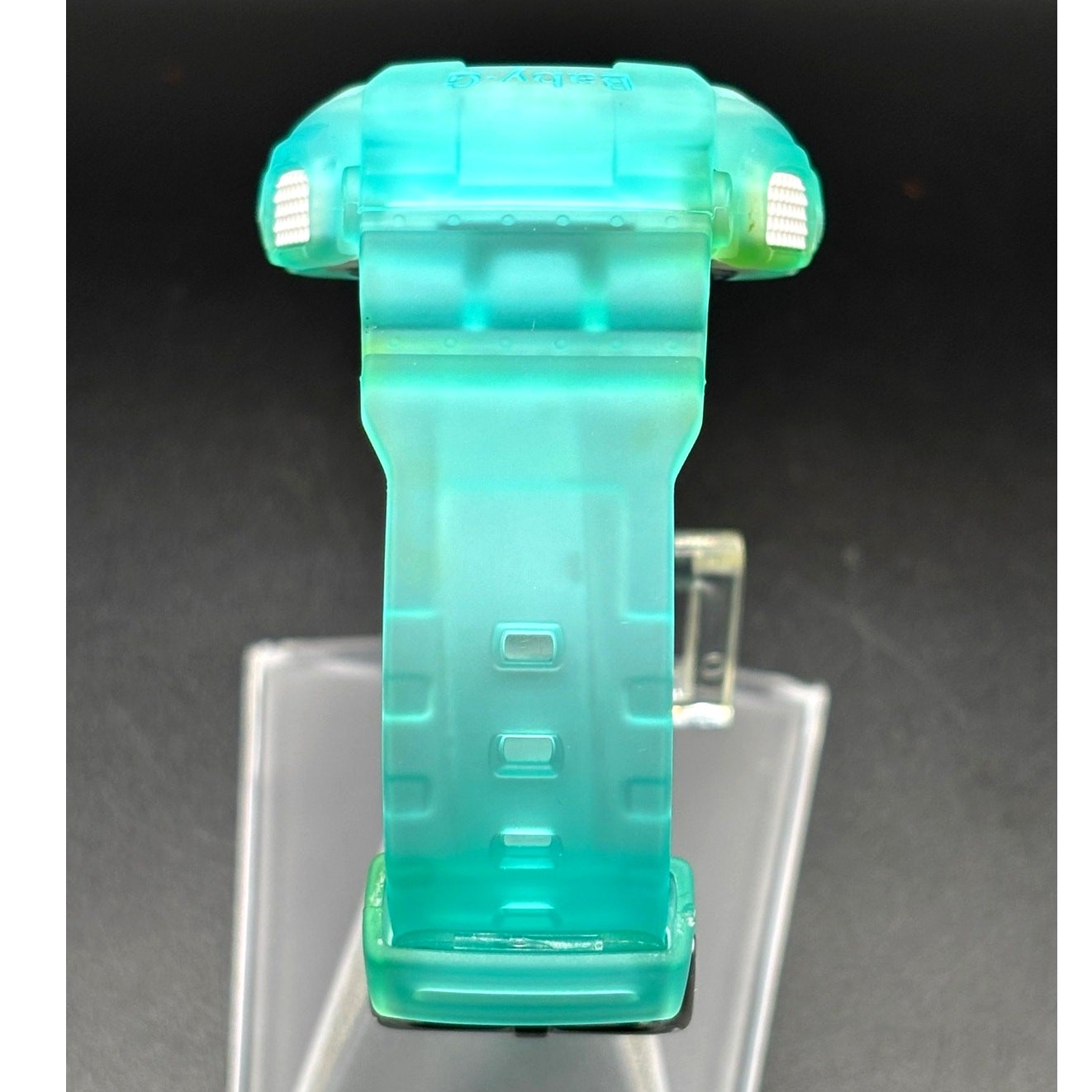 Casio Baby-G BA-110SC-2A Sea Glass Clear Teal Analog Digital Women’s Watch