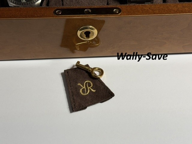Rapport London Heritage Five Watch Burr Walnut Gorgeous Luxury Box