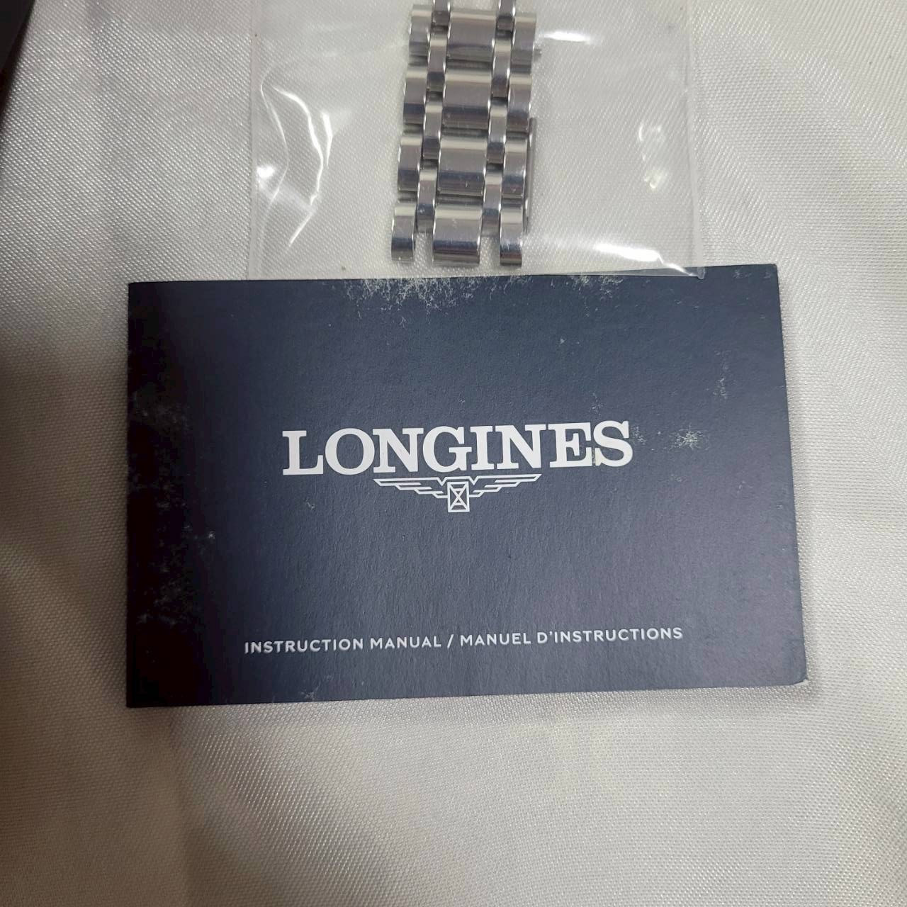 Genuine LONGINES Watch Box Leather Box & Outer Box & Booklet & Watch Strap Joint