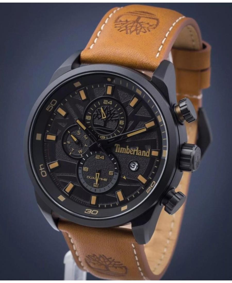 TIMBERLAND Men Analog Quartz Casual Watch Classic Dress Black Dial Waterproof Ro