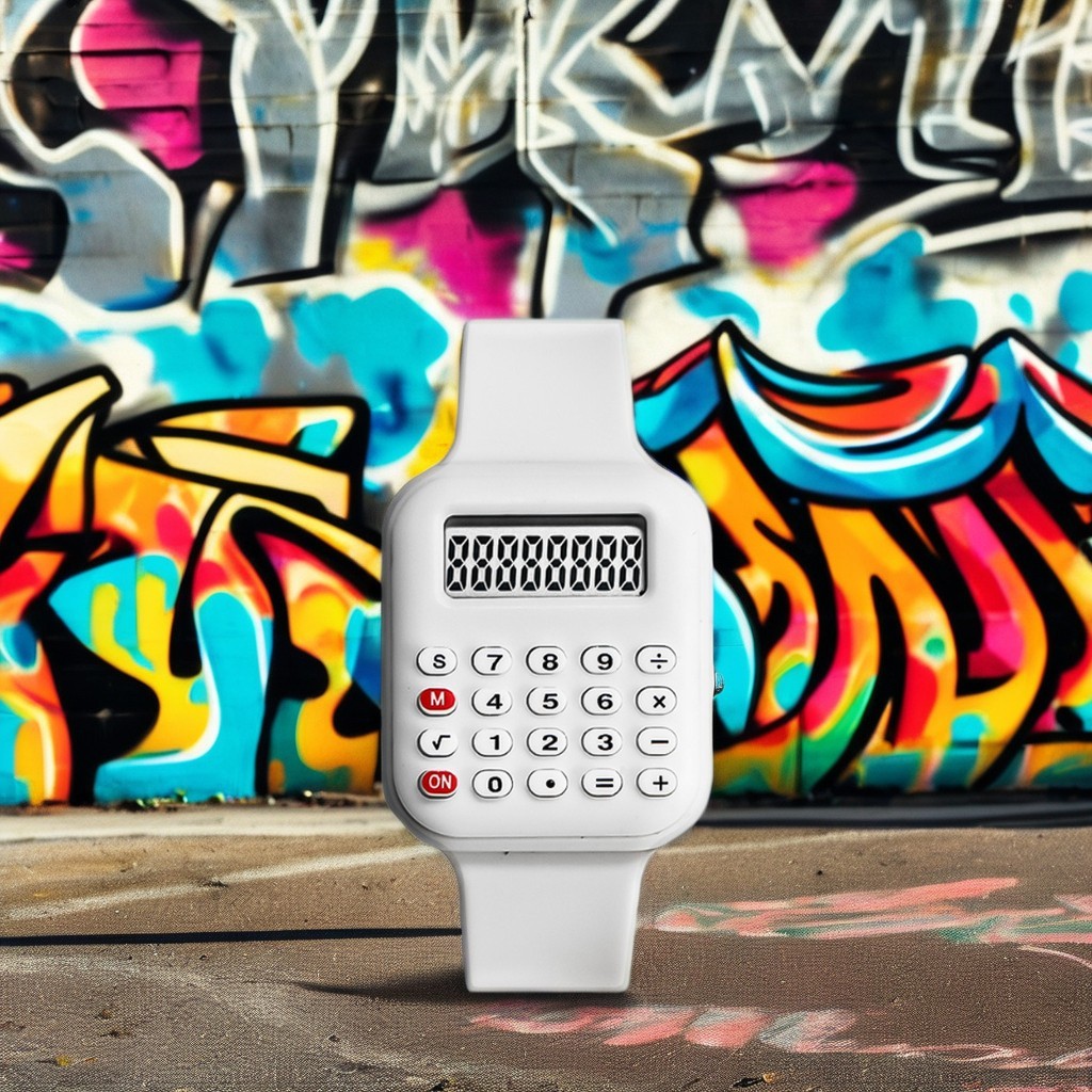 Kids Calculator Watch, Multifunction Digital Watch for Students, Electronic Wris