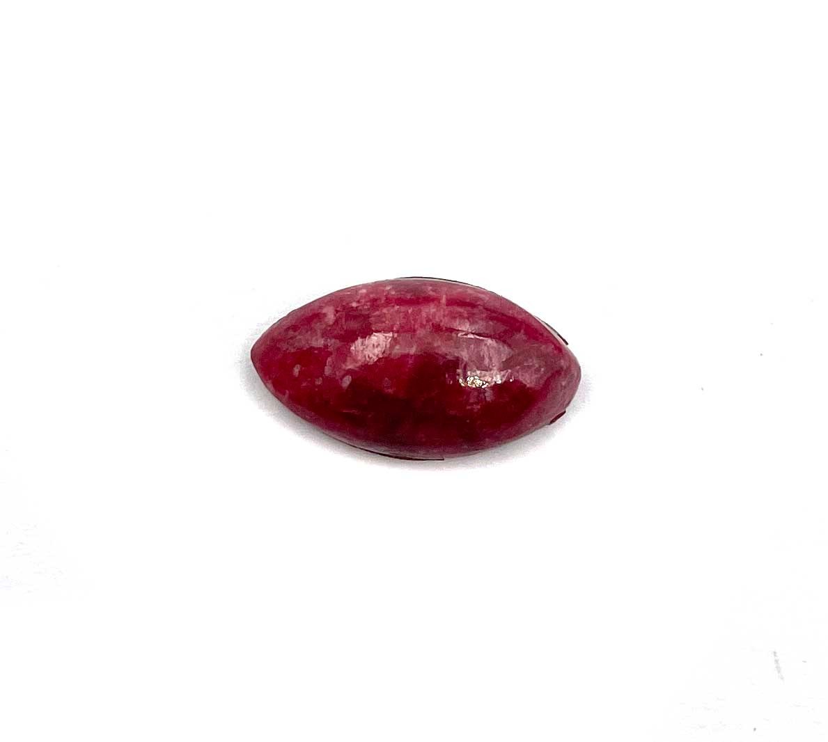 Natural Thulite Marquise Cabochon Loose Gemstone 10*18.50 MM 9 CT