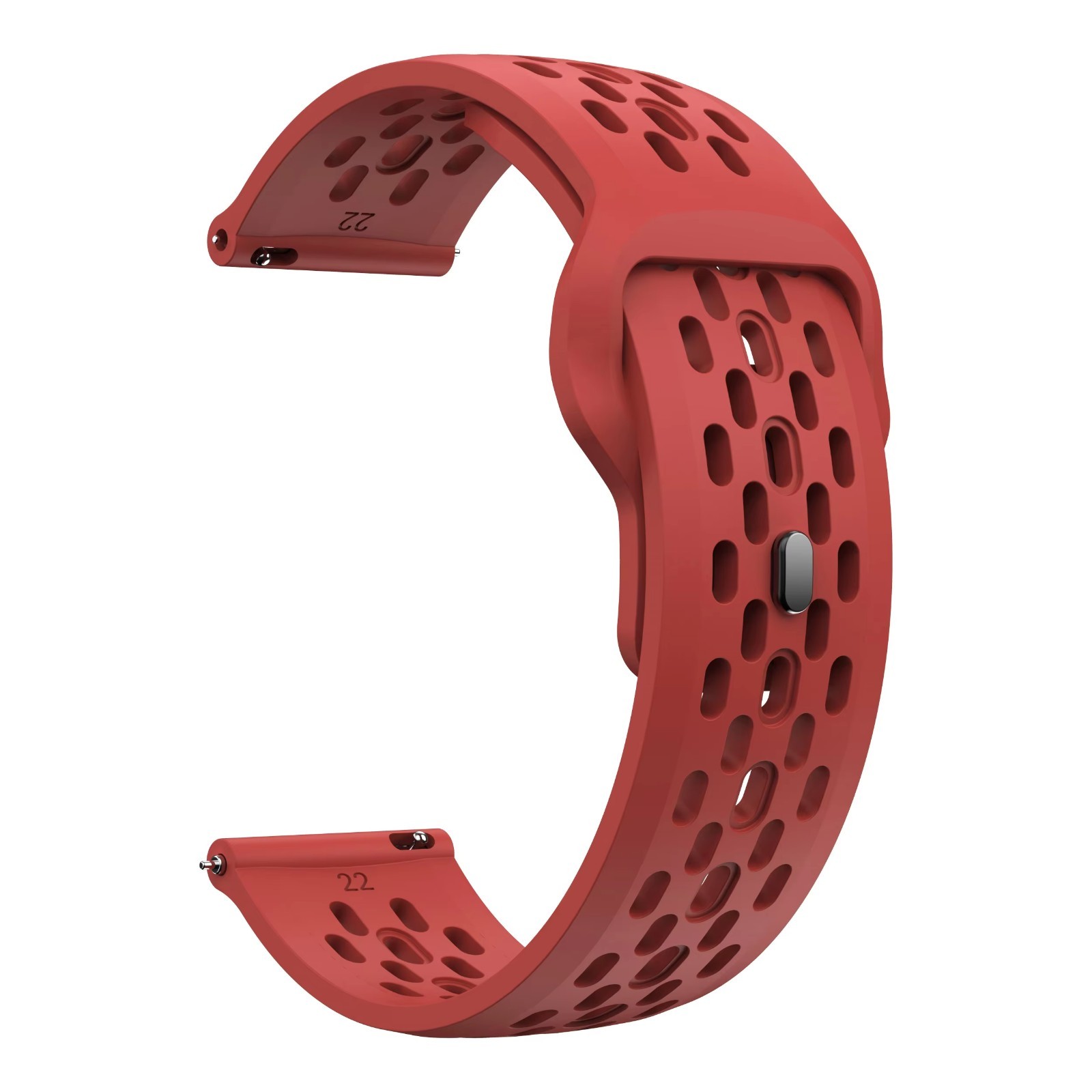 18mm 20mm 22mm Breathable Silicone Sport Watch band Silicone Strap