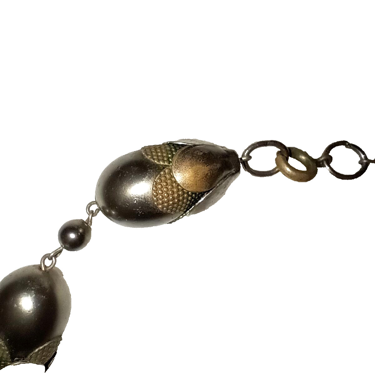 Vintage Art Deco NECKLACE Machine Age Botanical German Modernist J.Bengel School