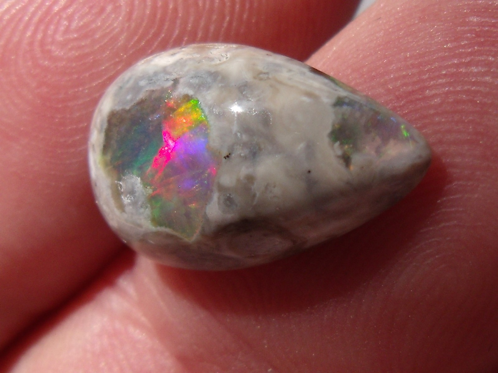 4.76 Ct. Mexican Cantera Fire Opal Cabochon
