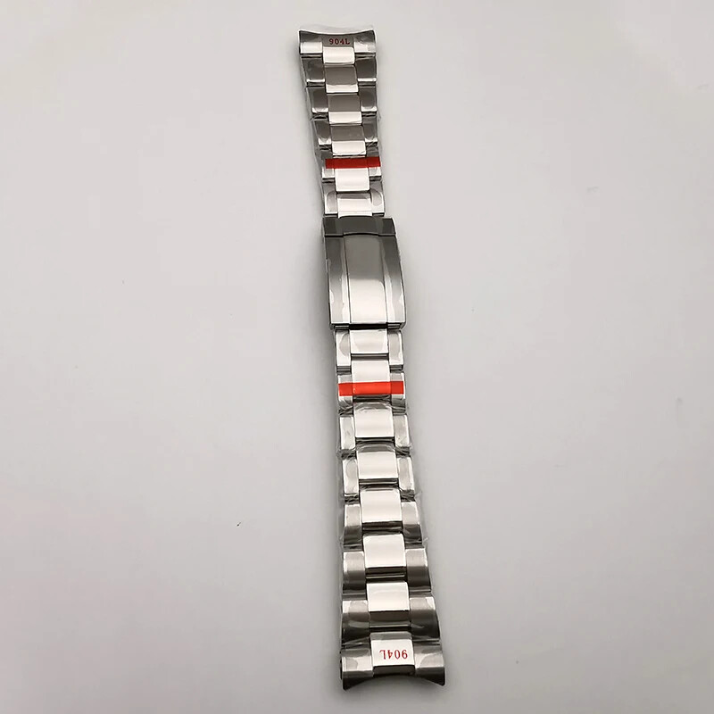 20mm 904L Steel Bracelet Watch Band Strap Fits Rolex Datejust 126234 126200 36mm