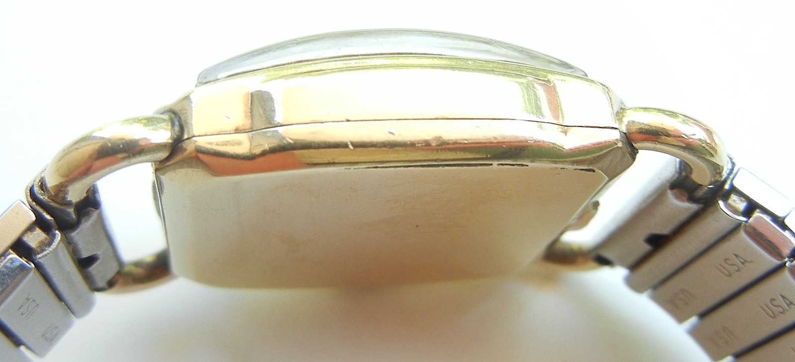 VINTAGE LONGINES MENS 10K GOLD FILLED 17 JEWELS 10L LXW WRIST WATCH FANCY LUGS