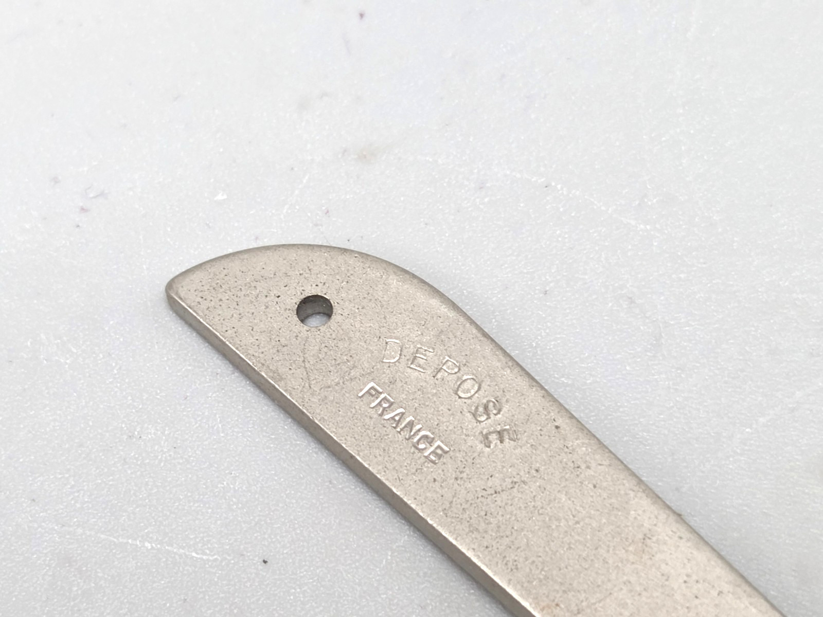 Vintage DEPOSE France Finger Ring Band Cutter Emergency Jewelry Tool + Saw Blade
