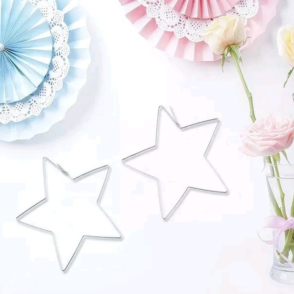 New Fashion Personality Exaggerated Tide Female Earrings Love Big Star Beauty