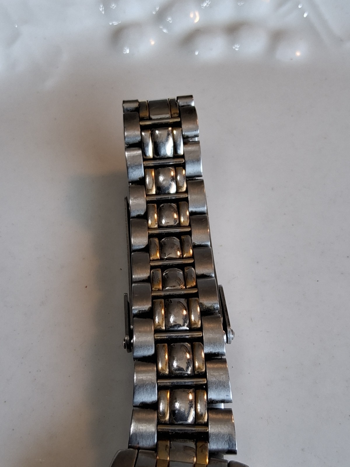 Vintage victory wristwatch goldtone stainless steel Japan movement Untested