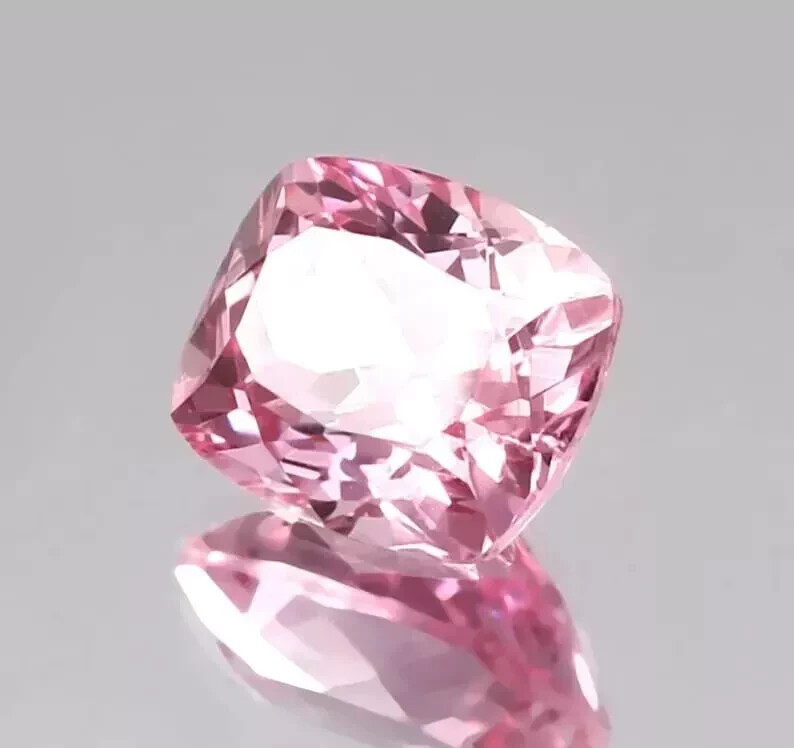 Pink Morganite Natural Cushion Cut 10-12 Ct EGL Certified Loose Gemstone