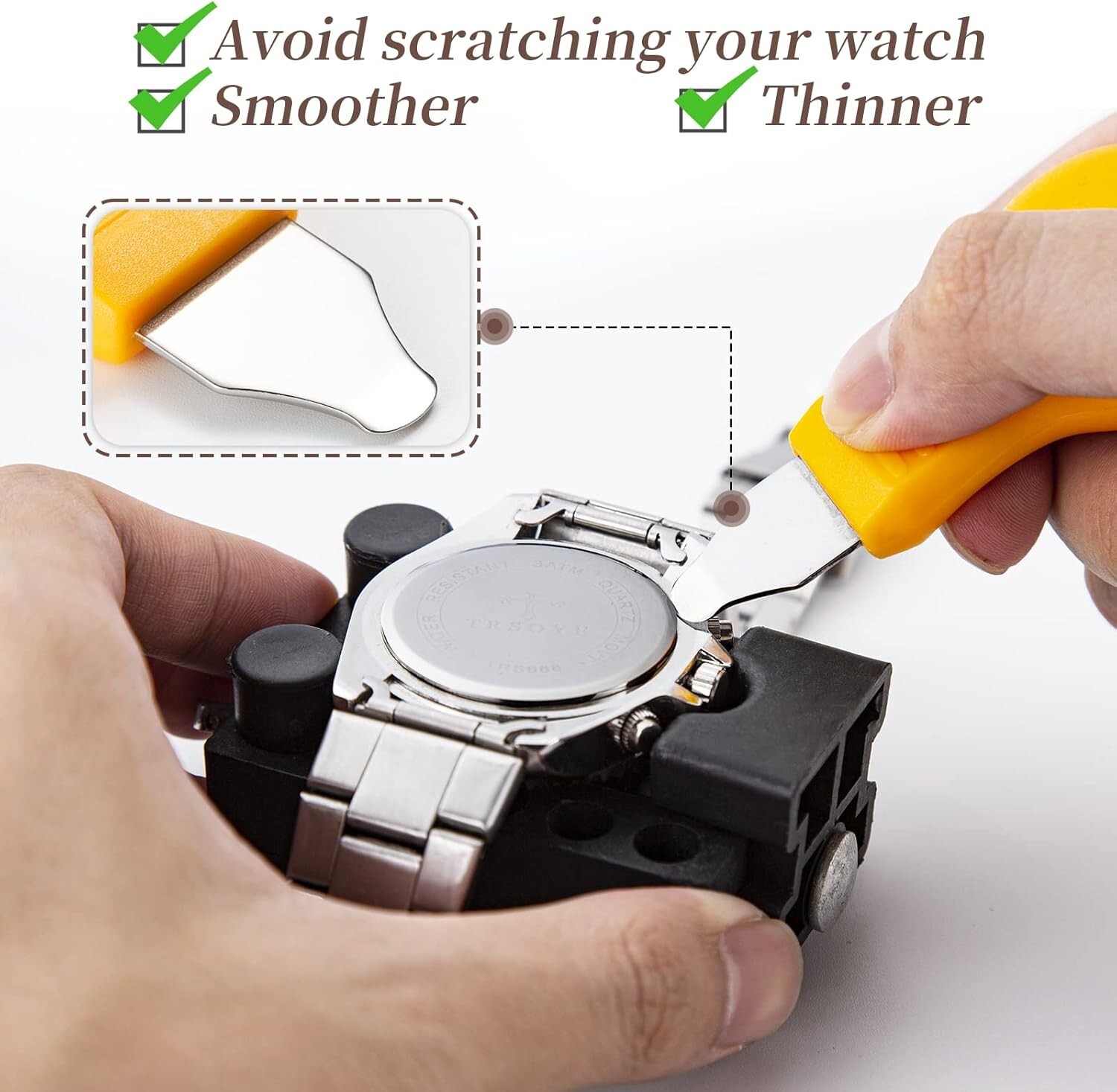 Watch Repair Kit Professional Watch Battery Replacement Tool, Watch Removal Tool