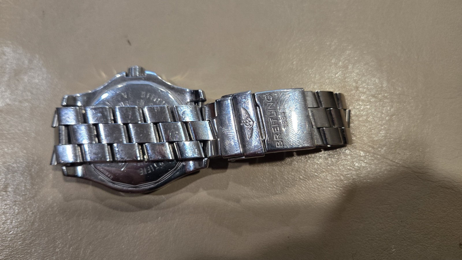 Breitling Colt Automatic A17380 41mm Stainless Steel Black Dial Watch