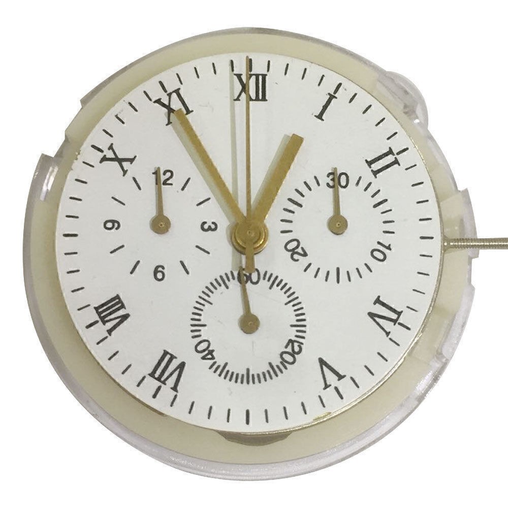 Repair Parts Clone Automatic Watch Movement Chronogrpah For Asian ETA 7753