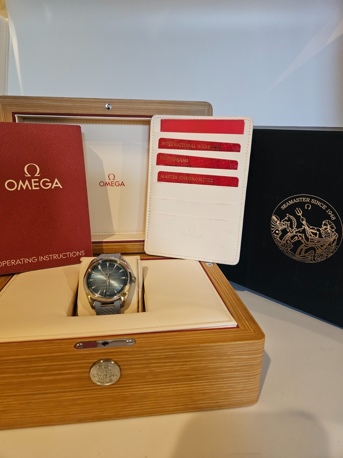 2023 OMEGA Seamaster Aqua Terra 150M 220.12.41.21.03.008 Summer Blue